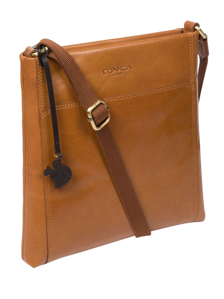 Conkca Dink Leather Cross-Body Bag - Image 5 of 6
