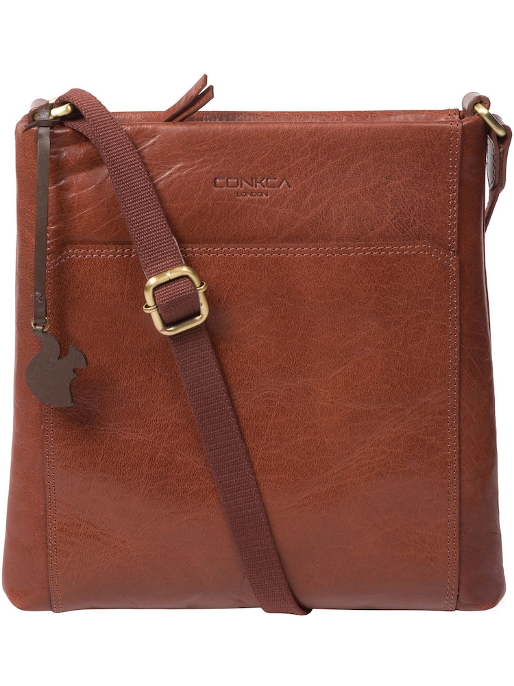 Conkca Dink Leather Cross-Body Bag - Image 1 of 4