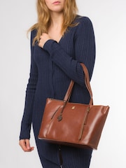 Conkca Clover Leather Tote Bag - Image 2 of 7