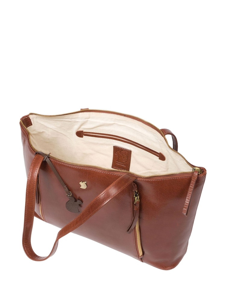 Conkca Clover Leather Tote Bag - Image 5 of 7