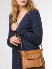 Conkca Shona Leather Cross-Body Bag - Image 1 of 7