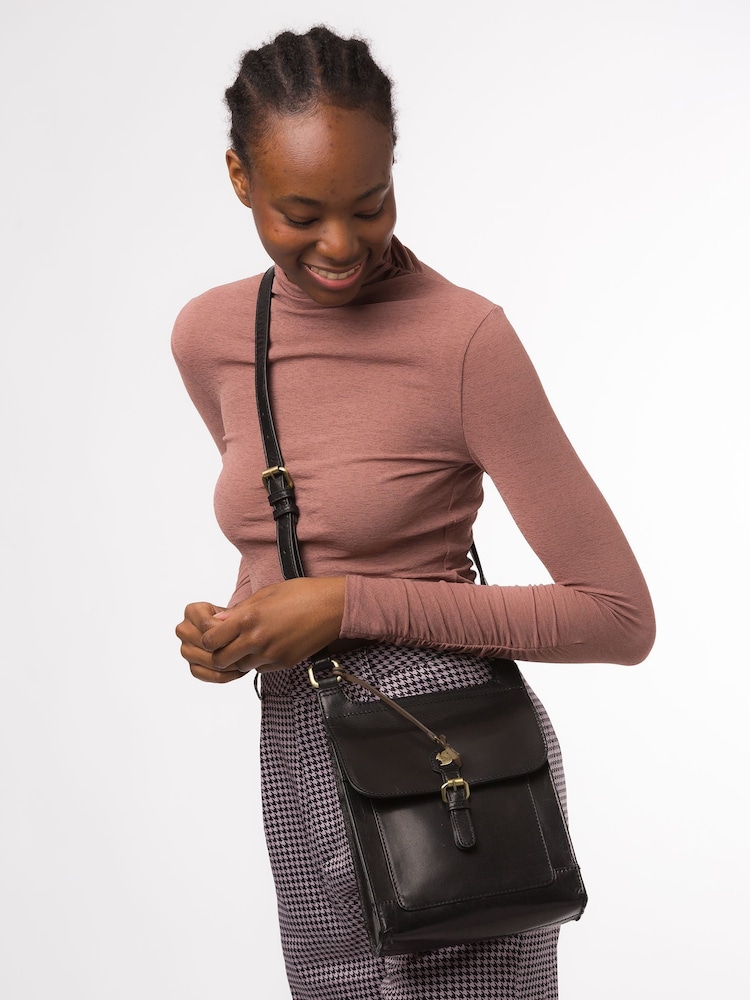 Conkca Sasha Leather Cross-Body Bag - Image 1 of 6