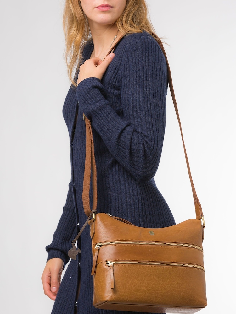 Conkca Georgia Leather Shoulder Bag - Image 2 of 7