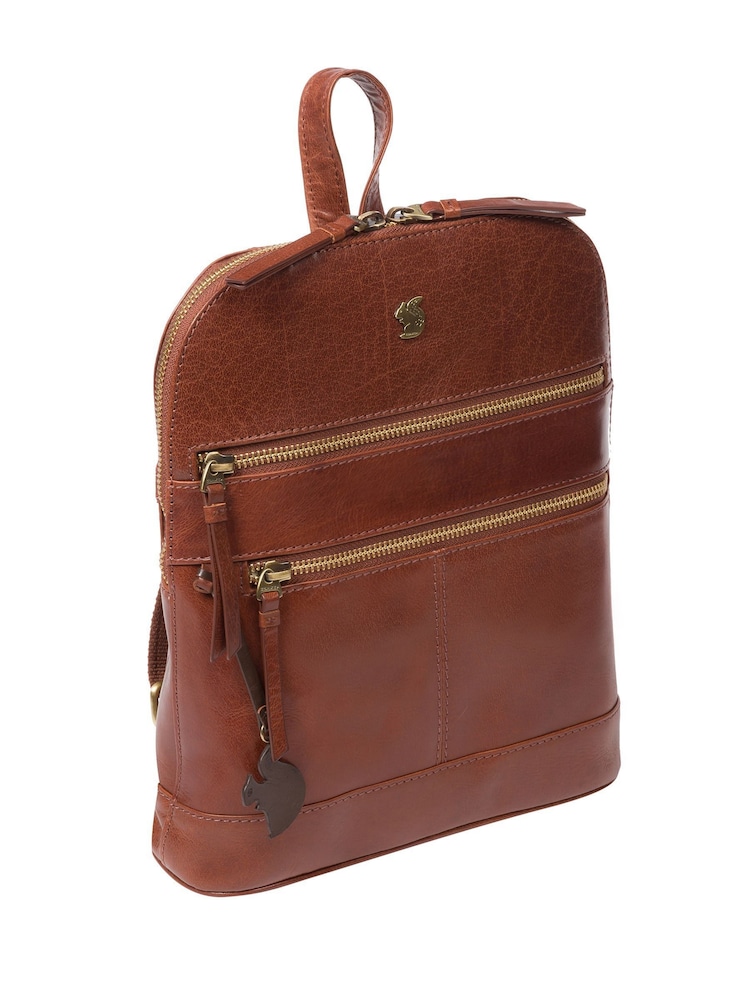 Conkca Francisca Leather Backpack - Image 4 of 4