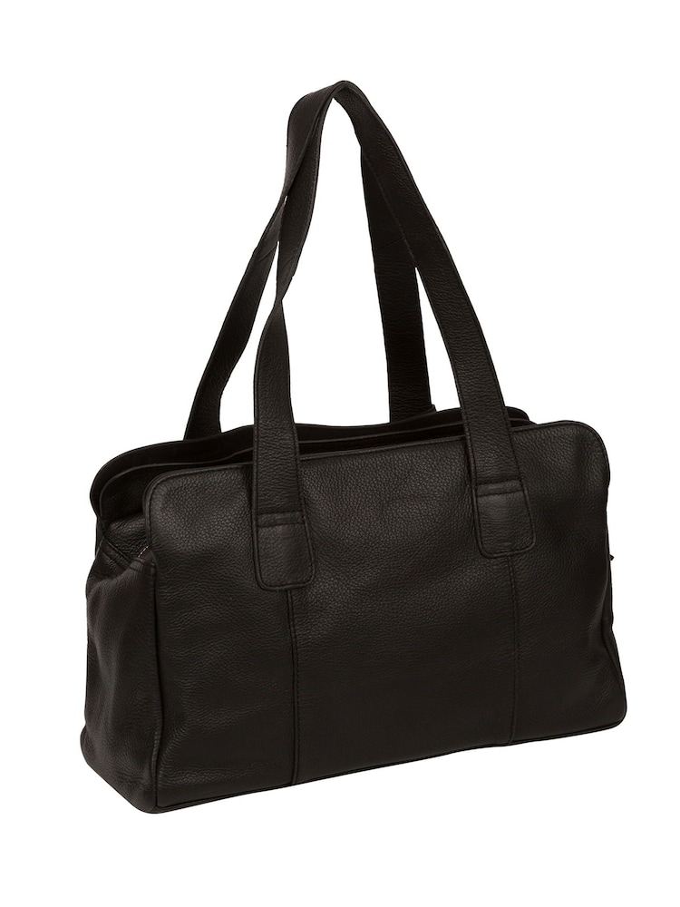 Cultured London Marquee Midnight Blue Leather Handbag - Image 2 of 6