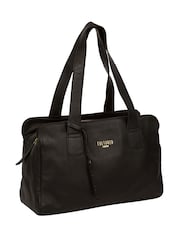 Cultured London Marquee Midnight Blue Leather Handbag - Image 3 of 6