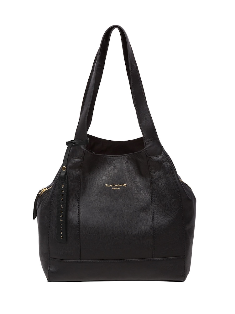 Pure Luxuries London Colette Leather Black Handbag - Image 1 of 9
