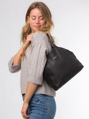 Pure Luxuries London Colette Leather Black Handbag - Image 7 of 9