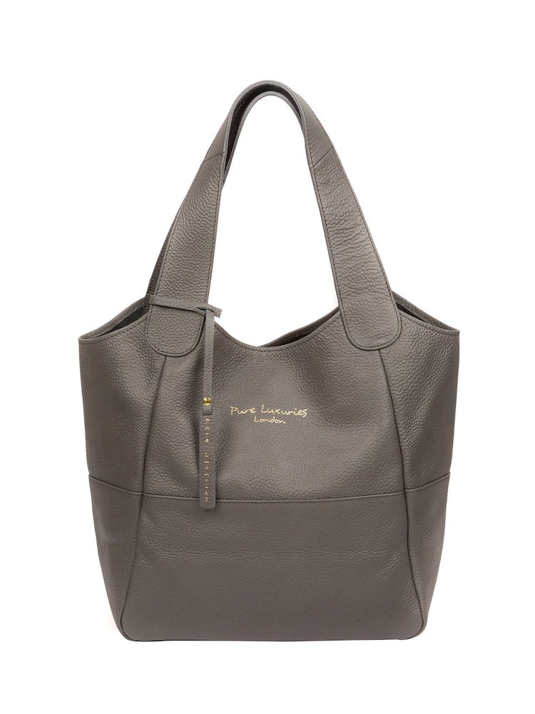 Pure Luxuries London Freer Leather Tote Bag - Image 1 of 5