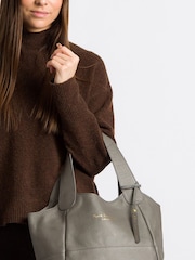 Pure Luxuries London Freer Leather Tote Bag - Image 5 of 5