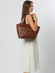 Pure Luxuries London Loxford Leather Tote Bag - Image 1 of 7