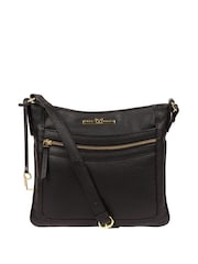 Pure Luxuries London Lewes Leather Cross-Body Bag - Image 1 of 6