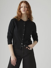 Crno - Levi's® Supersoft Kardigani sa izrezom - Slika 1 od 5