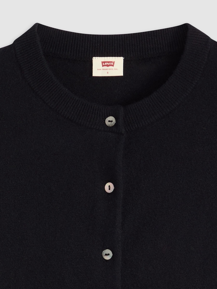 Crno - Levi's® Supersoft Kardigani sa izrezom - Slika 5 od 5