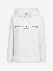 Weiß - Tommy Hilfiger Heritage Logo Hoodie - Bild 5 von 5