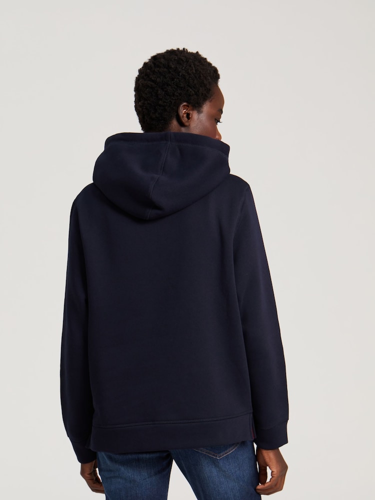 Tommy Hilfiger Blue Heritage Logo Hoodie - Image 3 of 6