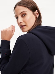Tommy Hilfiger Blue Heritage Logo Hoodie - Image 5 of 6