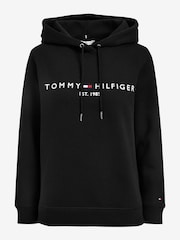 Schwarz - Tommy Hilfiger Heritage Logo Hoodie - Bild 7 von 7