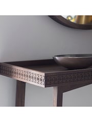 Gallery Home Brown Norfolk Console Table - Image 2 of 3