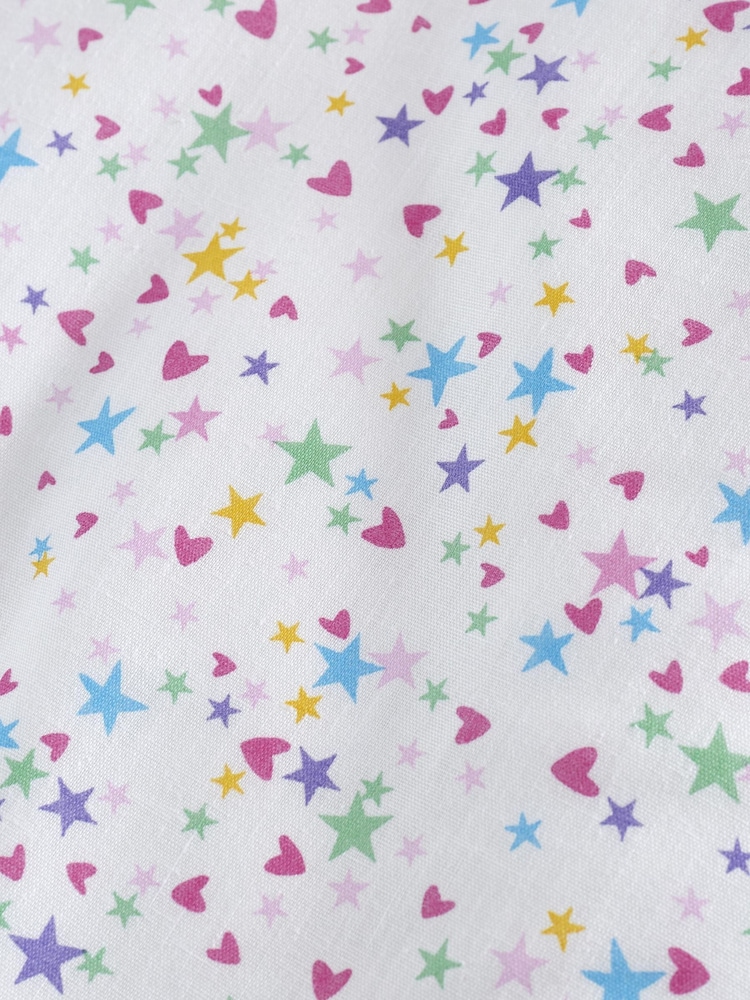 Bedlam Pink Glow In The Dark Unicorn Fitted Sheet - Image 2 of 2
