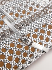 Silver Forever Comfort® Weave Mary Jane Shoes - Image 5 of 6