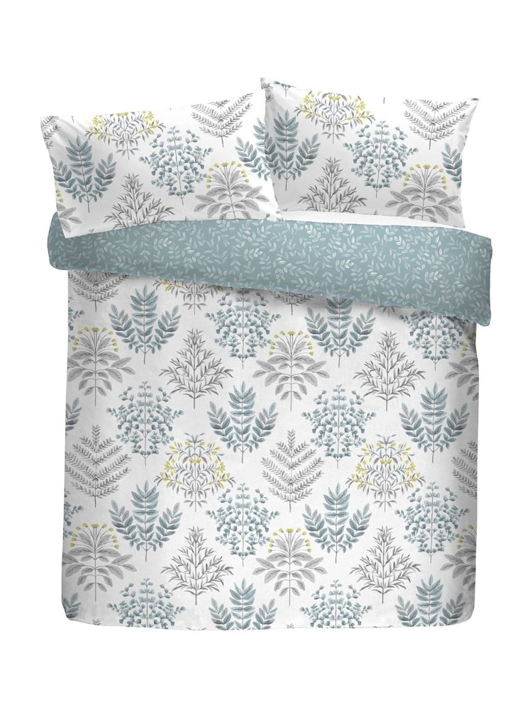 Dreams & Drapes Blue Emily Duvet Cover and Pillowcase Set - Image 4 of 4 Dreams & Drapes Blue Emily Duvet Cover and Pillowcase Set - Image 4 of 4