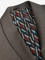 Bronze Slim Fit Shawl Collar Suit: Jacket - Image 10 of 14