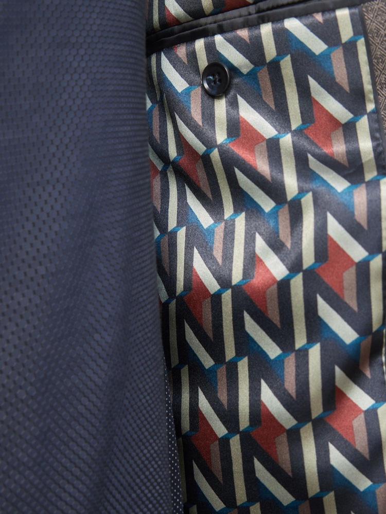 Bronze Slim Fit Shawl Collar Suit: Jacket - Image 14 of 14