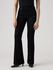 Negro - Vaqueros acampanados de tiro alto con canesú 726™ de Levi's® - Imagen 1 de 7