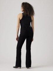 Negro - Vaqueros acampanados de tiro alto con canesú 726™ de Levi's® - Imagen 4 de 7