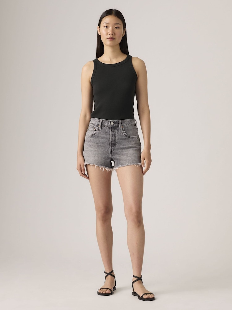 Levi's® Black 501® Original Cotton Rich Shorts - Image 1 of 6 Levi's® Black 501® Original Cotton Rich Shorts - Image 1 of 6
