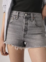 Levi's® Black 501® Original Cotton Rich Shorts - Image 4 of 6