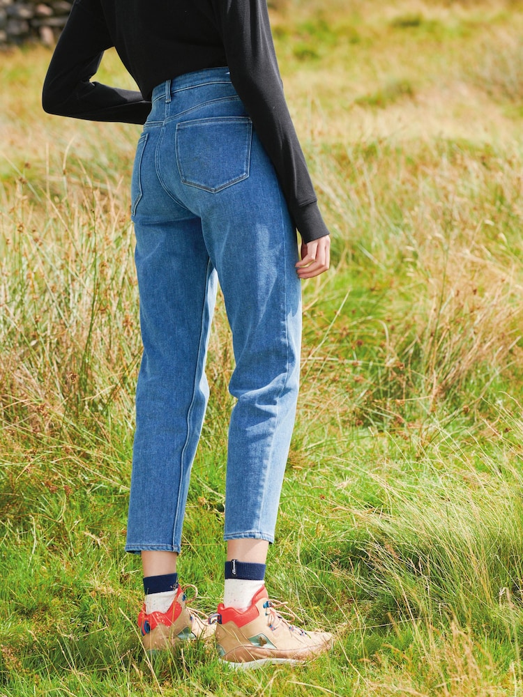 Mid Blue Denim Outdoor Cosy Heat Retaining Jeans - Image 2 of 5