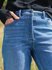 Mid Blue Denim Outdoor Cosy Heat Retaining Jeans - Image 4 of 5