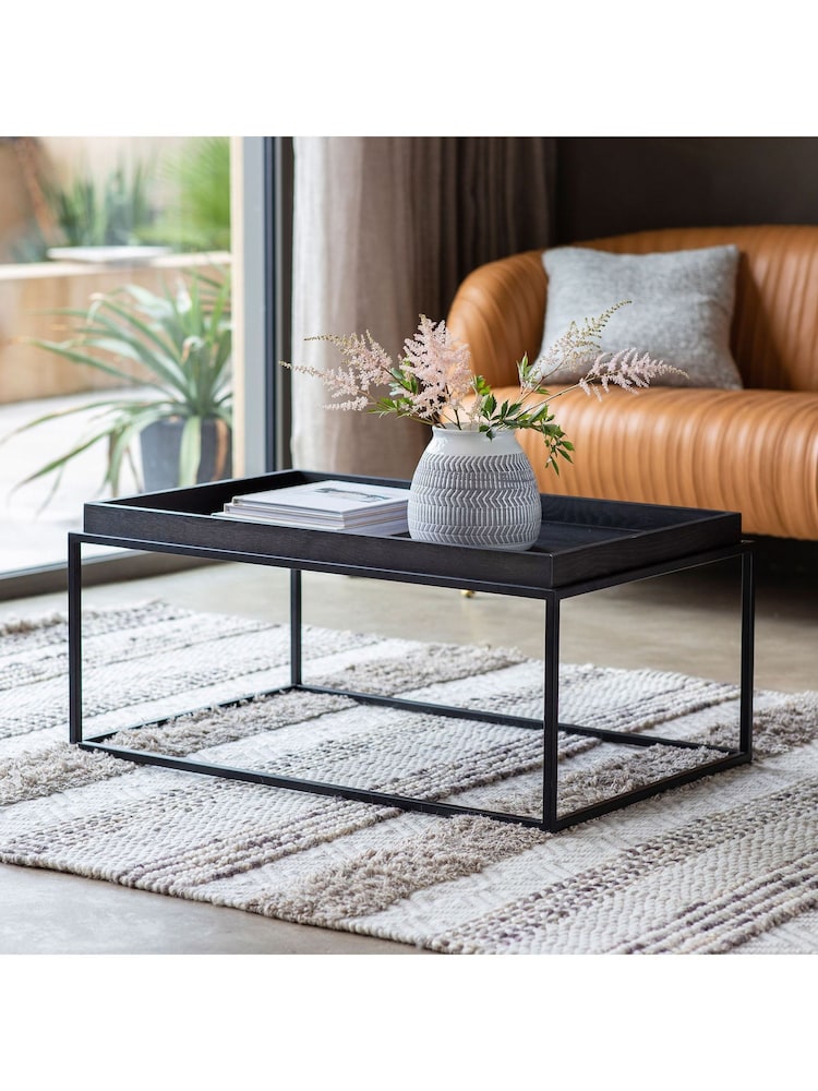 Gallery Home Black Mere Tray Coffee Table - Image 1 of 3