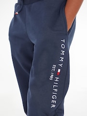 Tommy Hilfiger Blue Essential Sweat Joggers - Image 3 of 5