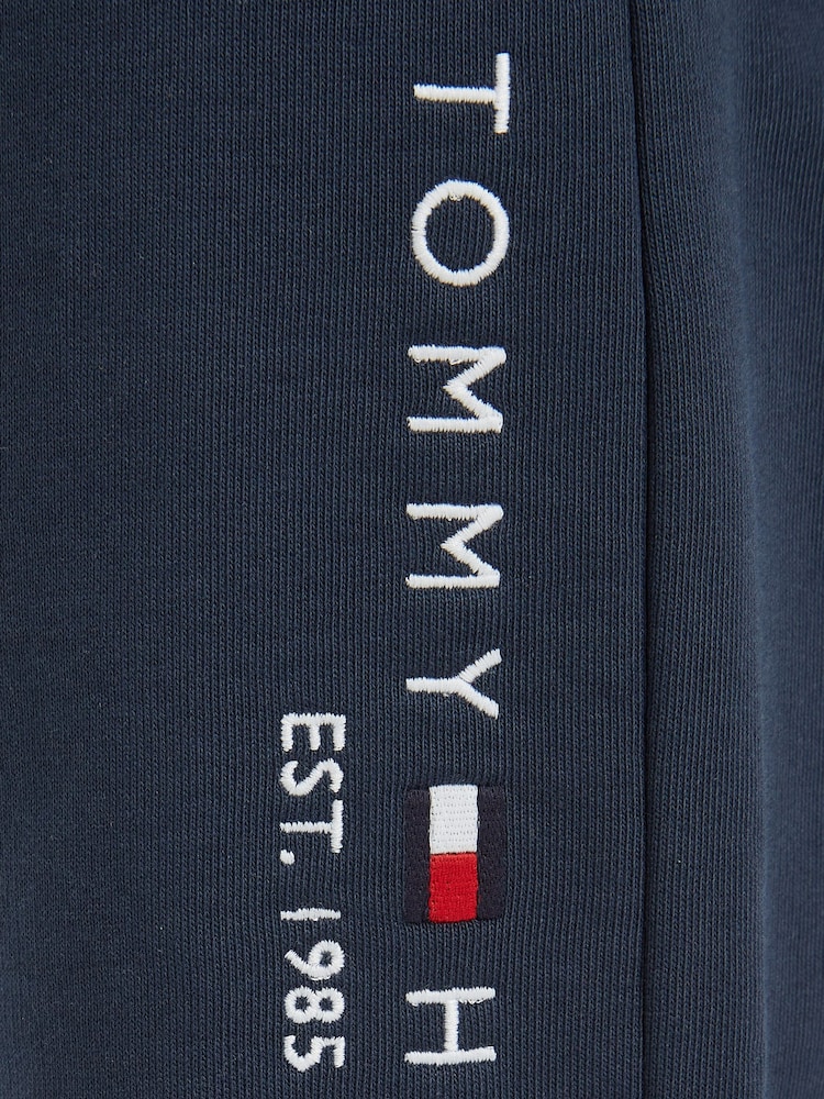 Tommy Hilfiger Blue Essential Sweat Joggers - Image 3 of 5