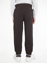 Tommy Hilfiger Black Essential Sweat Joggers - Image 2 of 6