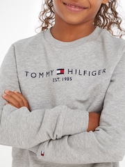 Gris - Sudadera básica de Tommy Hilfiger - Imagen 3 de 6
