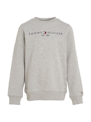 Gris - Sudadera básica de Tommy Hilfiger - Imagen 4 de 6