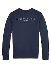 Azul - Sudadera básica de Tommy Hilfiger - Imagen 1 de 2