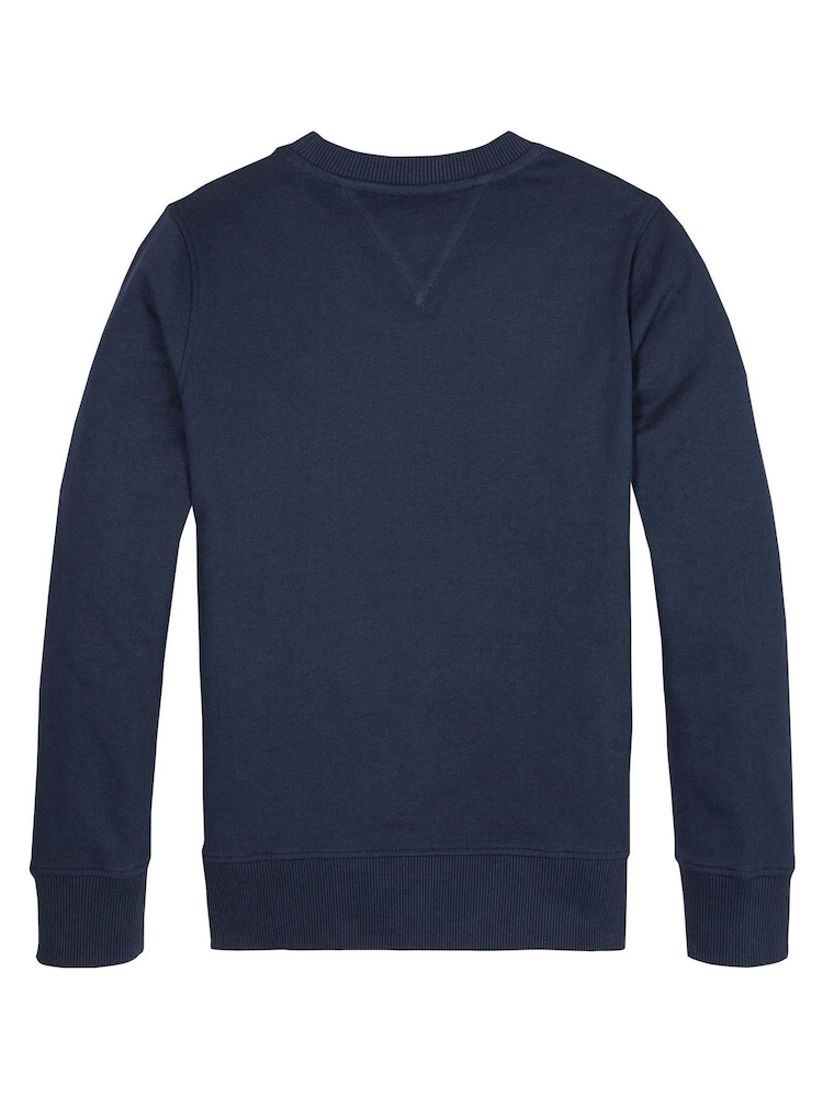 Azul - Sudadera básica de Tommy Hilfiger - Imagen 2 de 2