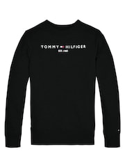 Negro - Sudadera básica de Tommy Hilfiger - Imagen 1 de 2