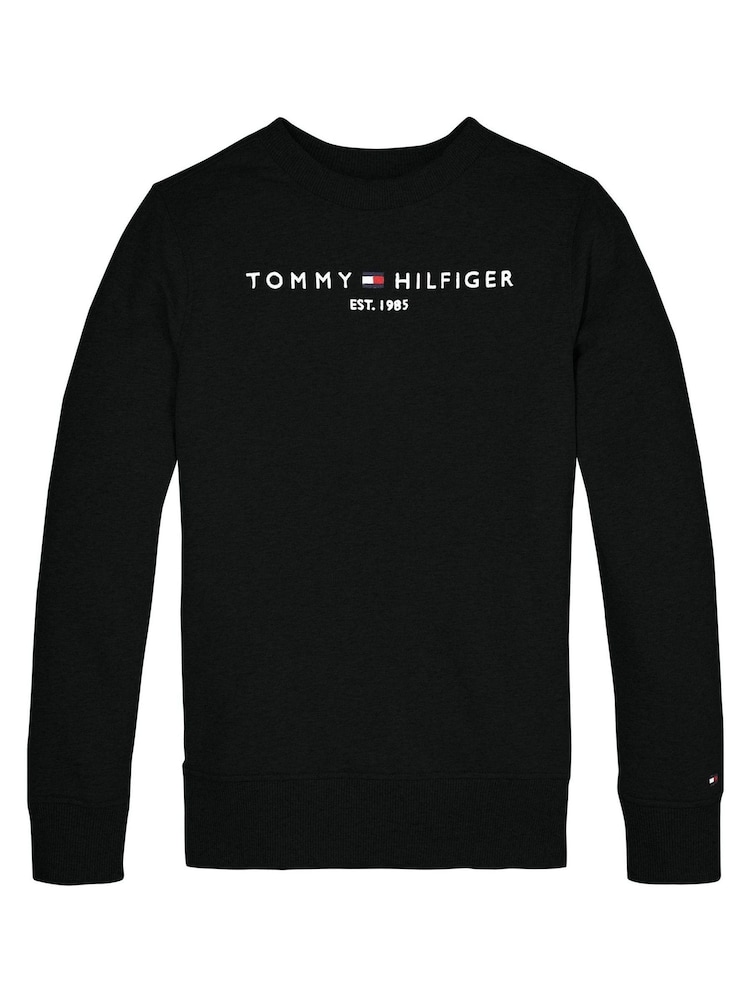 Negro - Sudadera básica de Tommy Hilfiger - Imagen 1 de 2