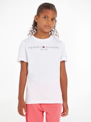 Tommy Hilfiger White Essential T-Shirt - Image 1 of 6