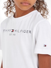 Tommy Hilfiger White Essential T-Shirt - Image 3 of 6