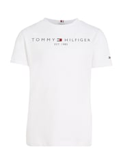 Tommy Hilfiger White Essential T-Shirt - Image 4 of 6