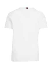 Tommy Hilfiger White Essential T-Shirt - Image 5 of 6