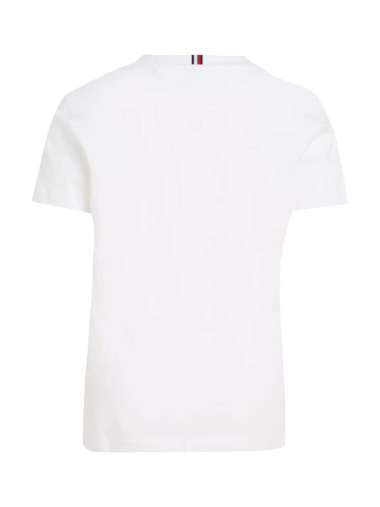Tommy Hilfiger White Essential T-Shirt - Image 5 of 6
