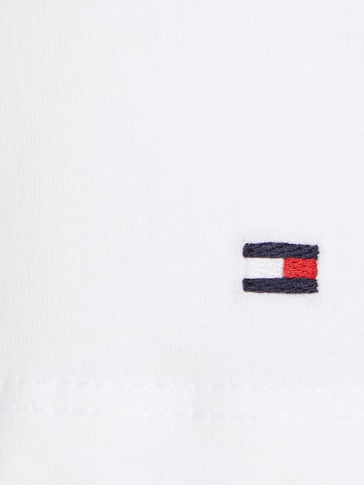 Tommy Hilfiger White Essential T-Shirt - Image 6 of 6